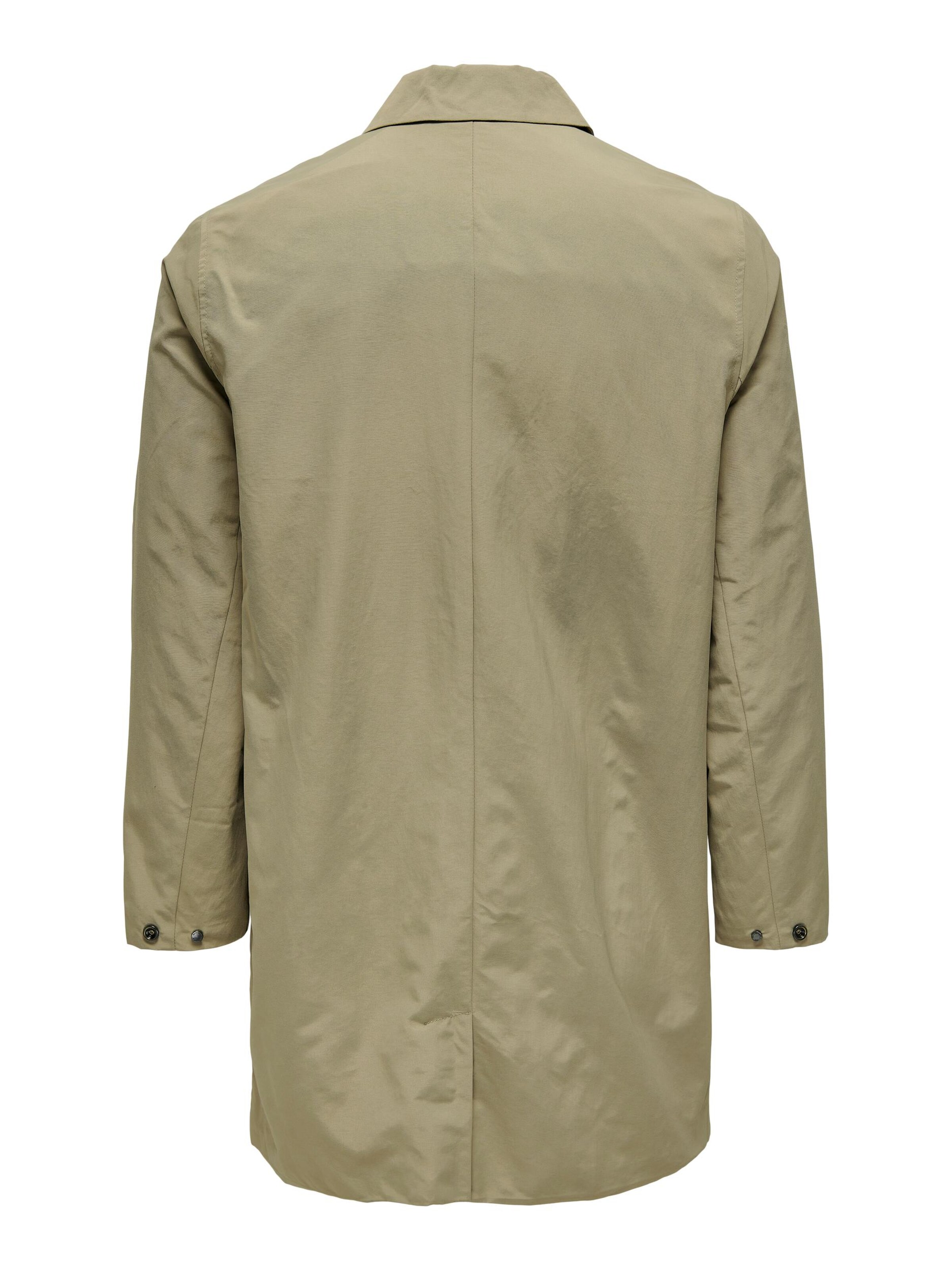 zaļš Only & Sons Starpsezonu mētelis 'Hayne'