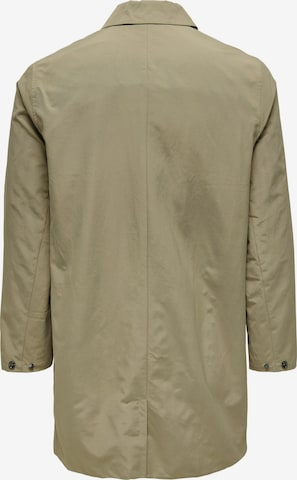 Manteau mi-saison 'Hayne' Only & Sons en vert