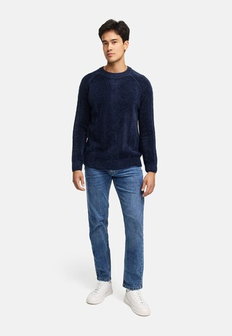 INDICODE JEANS Trui 'INOlio' in Blauw
