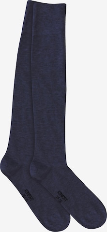 Chaussettes montantes normani en bleu