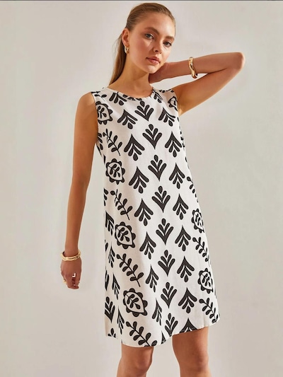 Bianco Lucci Dress in Black / White, Item view