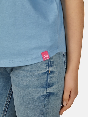 salzhaut T-Shirt 'Leev' in Blau