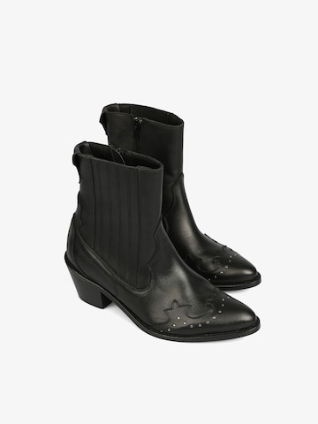 Scalpers Cowboy boot in Black