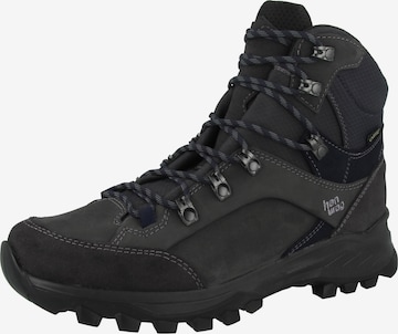 HANWAG Lace-Up Boots 'Banks GTX' in Blue: front