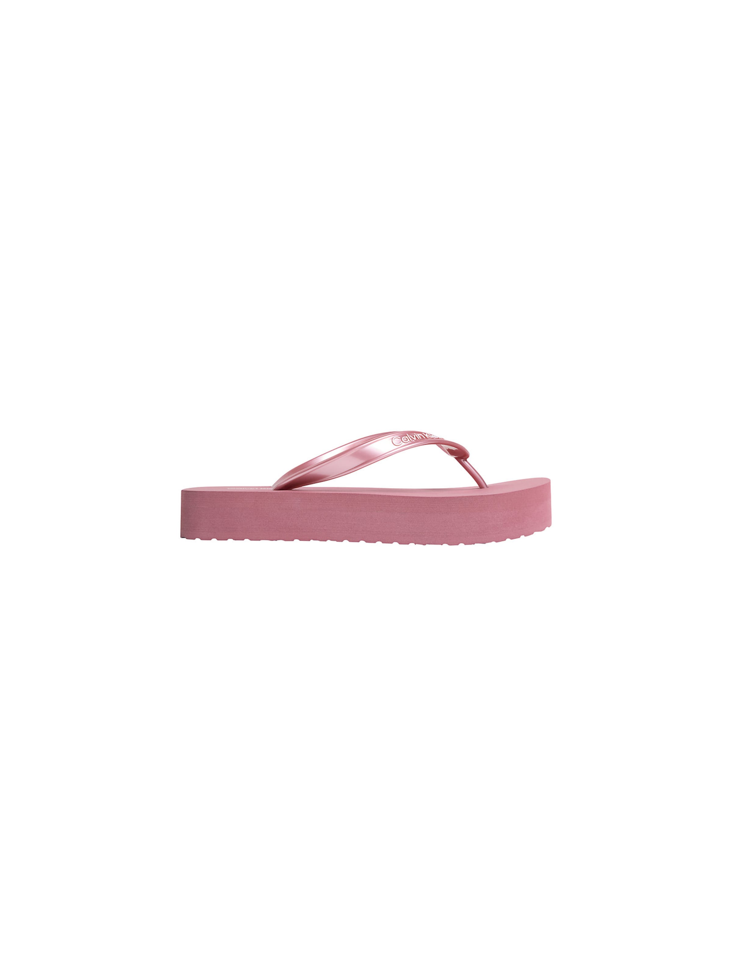Calvin Klein T-bar sandals in Pink: front