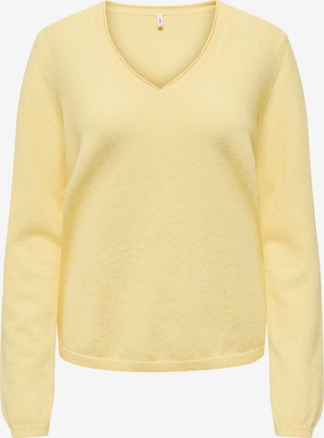 Pullover 'ONLLOYAL' di ONLY in giallo: frontale
