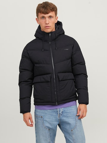 JACK & JONES Jacke 'Vesterbro' in Schwarz: predná strana