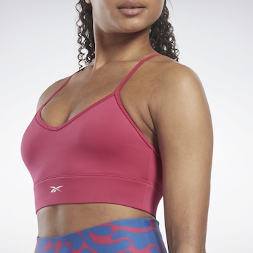 Reebok - Soutien Bustier Soutien de desporto 'Workout Ready' em rosa