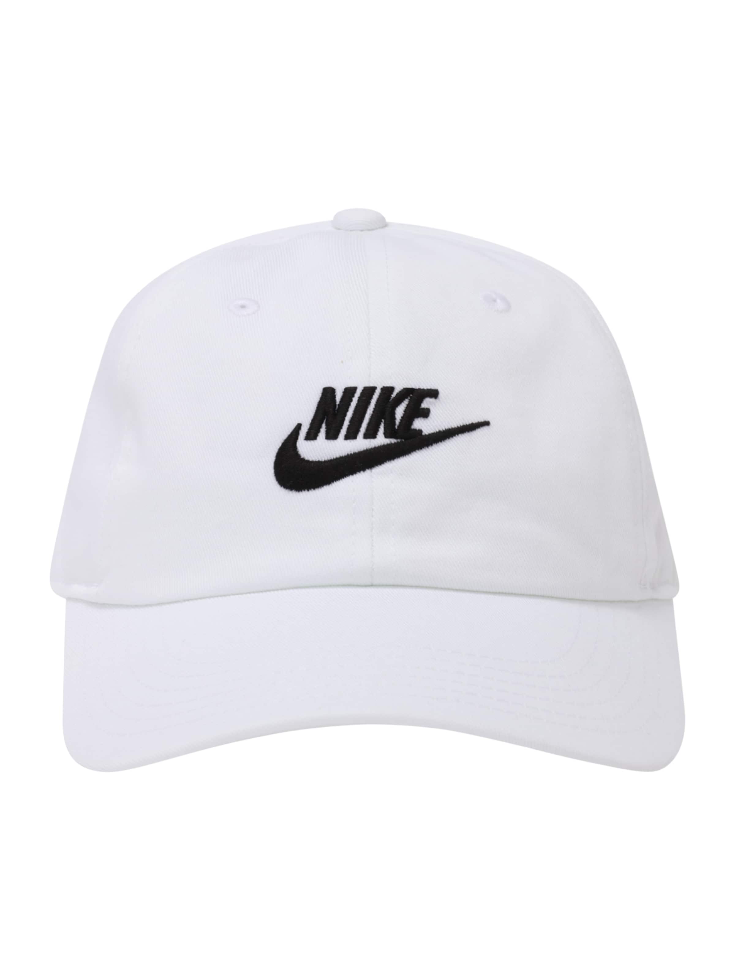 Nike Sportswear Шапка с периферия в бяло
