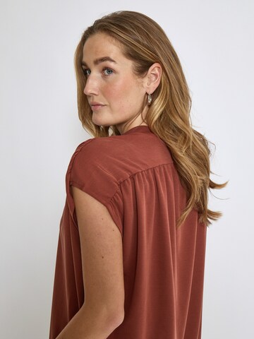 Camicia da donna 'Fiba' di minus in rosso