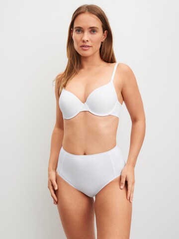 T-shirt Reggiseno 'Sleek Skin' di CALIDA in bianco