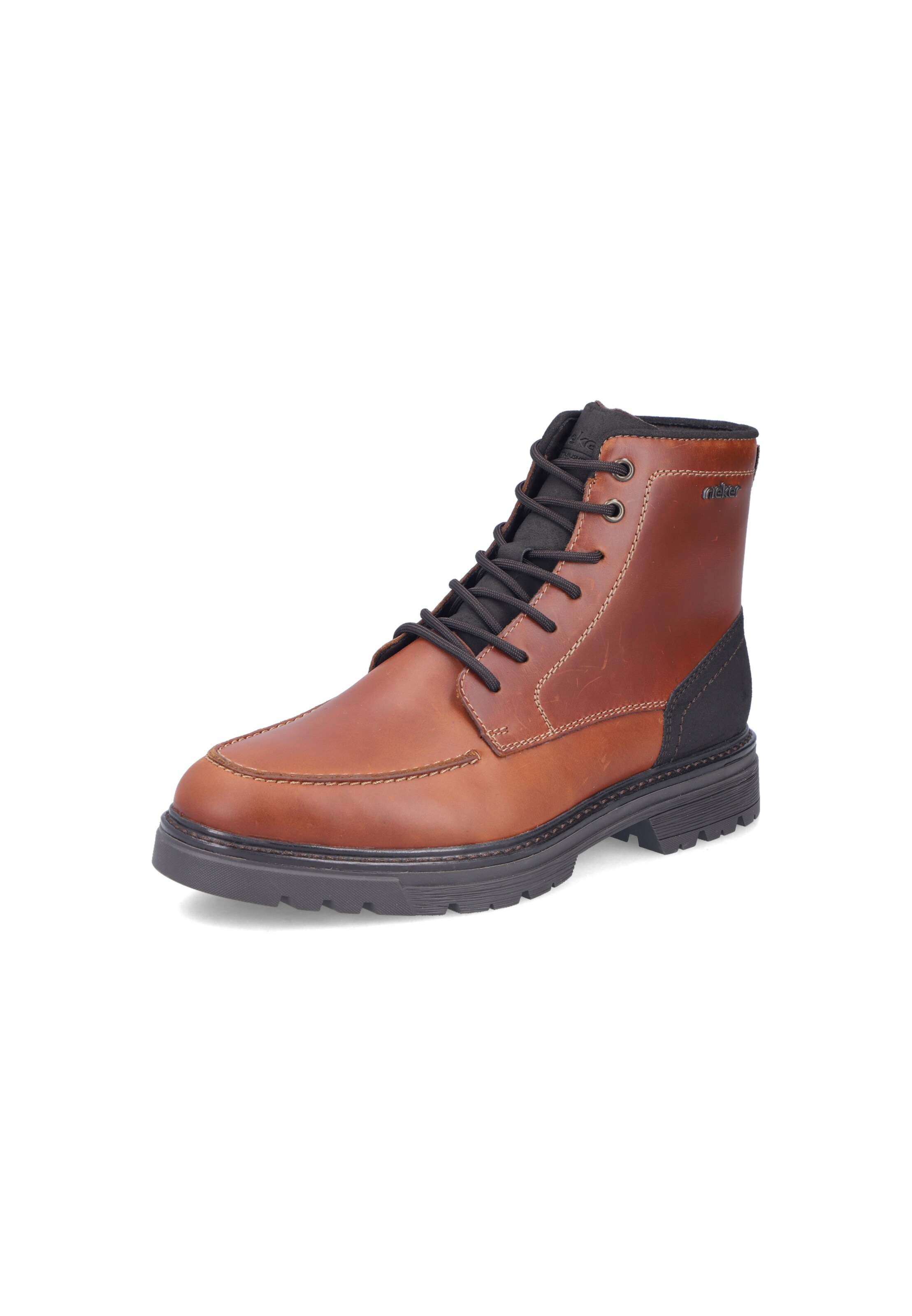 Bottines à lacets ' F2710 ' Rieker en marron : devant