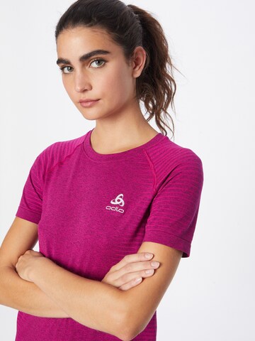 ODLO - Camiseta funcional en rosa