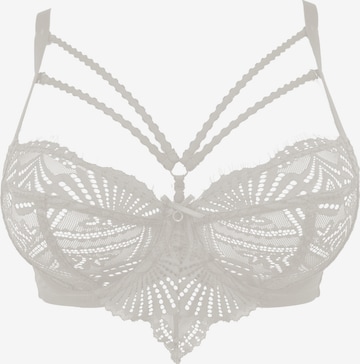Soutien-gorge 'Lilou' SugarShape en blanc : devant