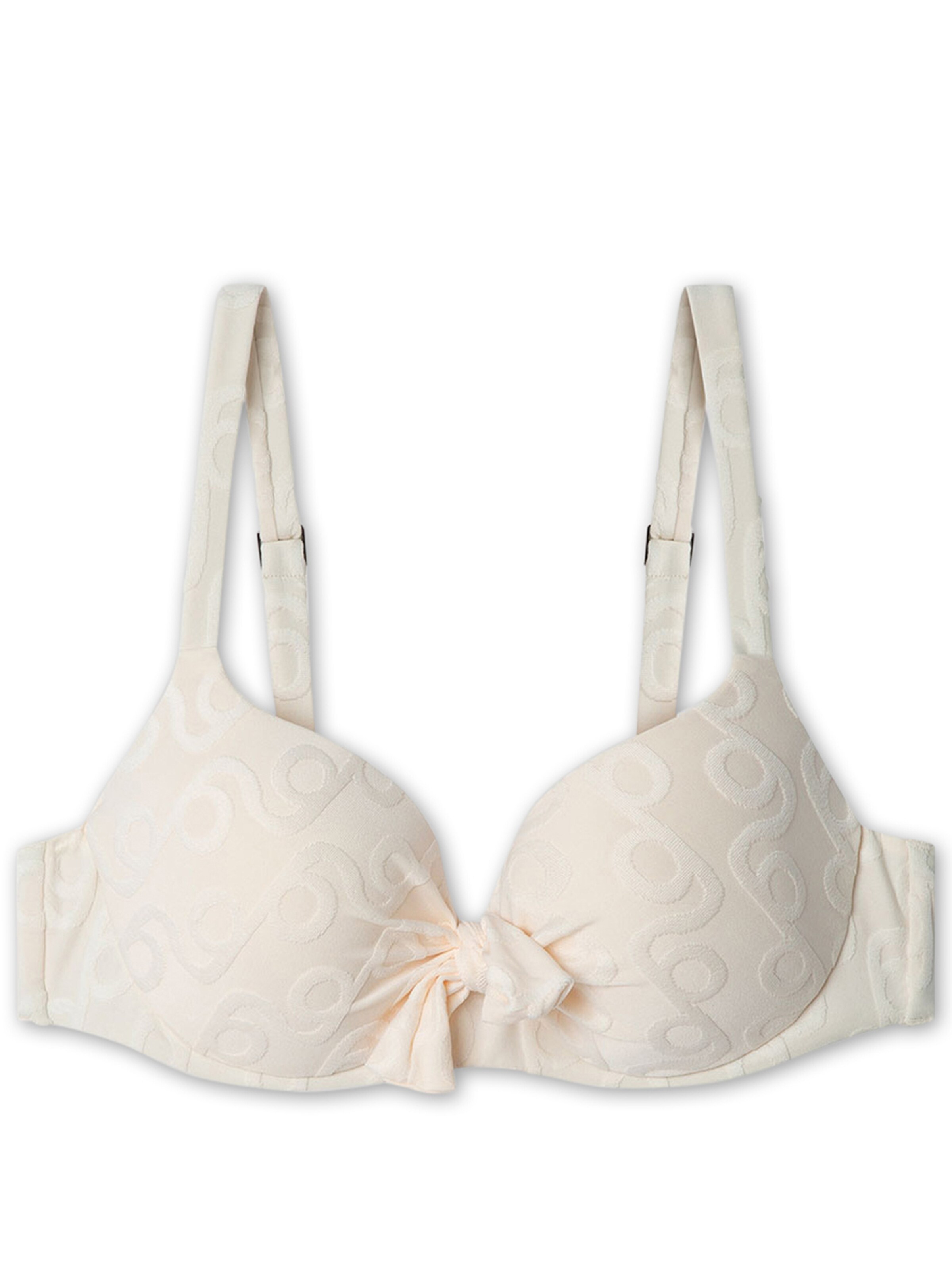 Gisela Μπαλκονέ Τοπ μπικίνι σε μπεζ: μπροστά