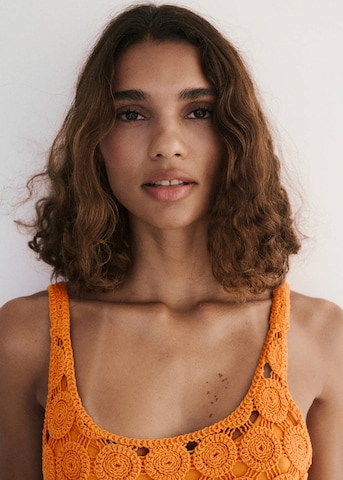 MANGO Dress in Orange