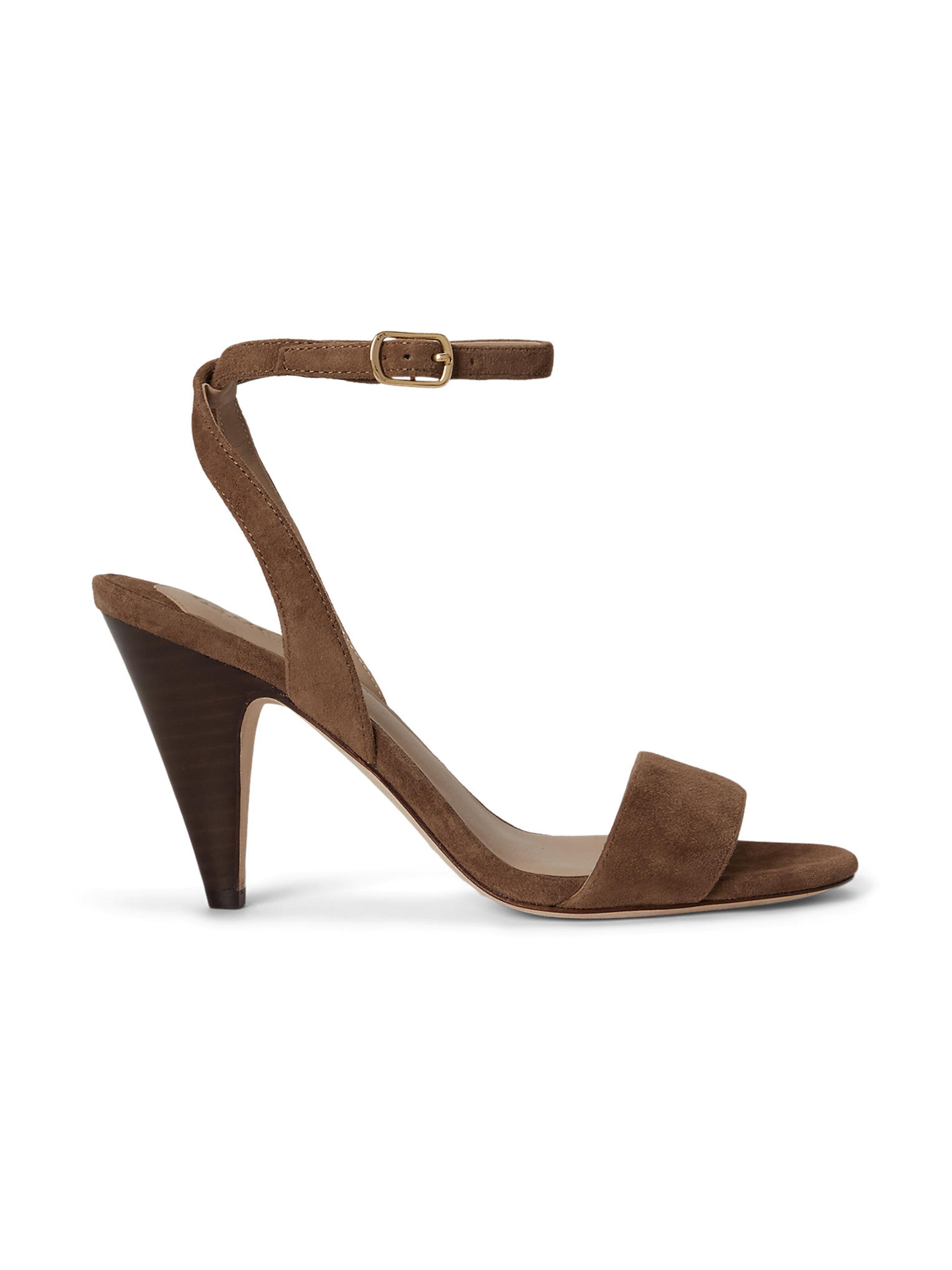 Lauren Ralph Lauren Remsandal 'GRACY' i brun
