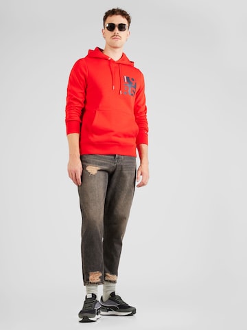 Sweat-shirt TOMMY HILFIGER en rouge