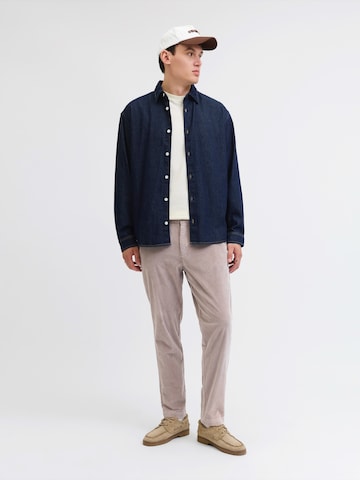 JACK & JONES Tapered Chinohousut 'JPStace' värissä harmaa