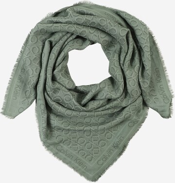 Calvin Klein Scarf in Green: front