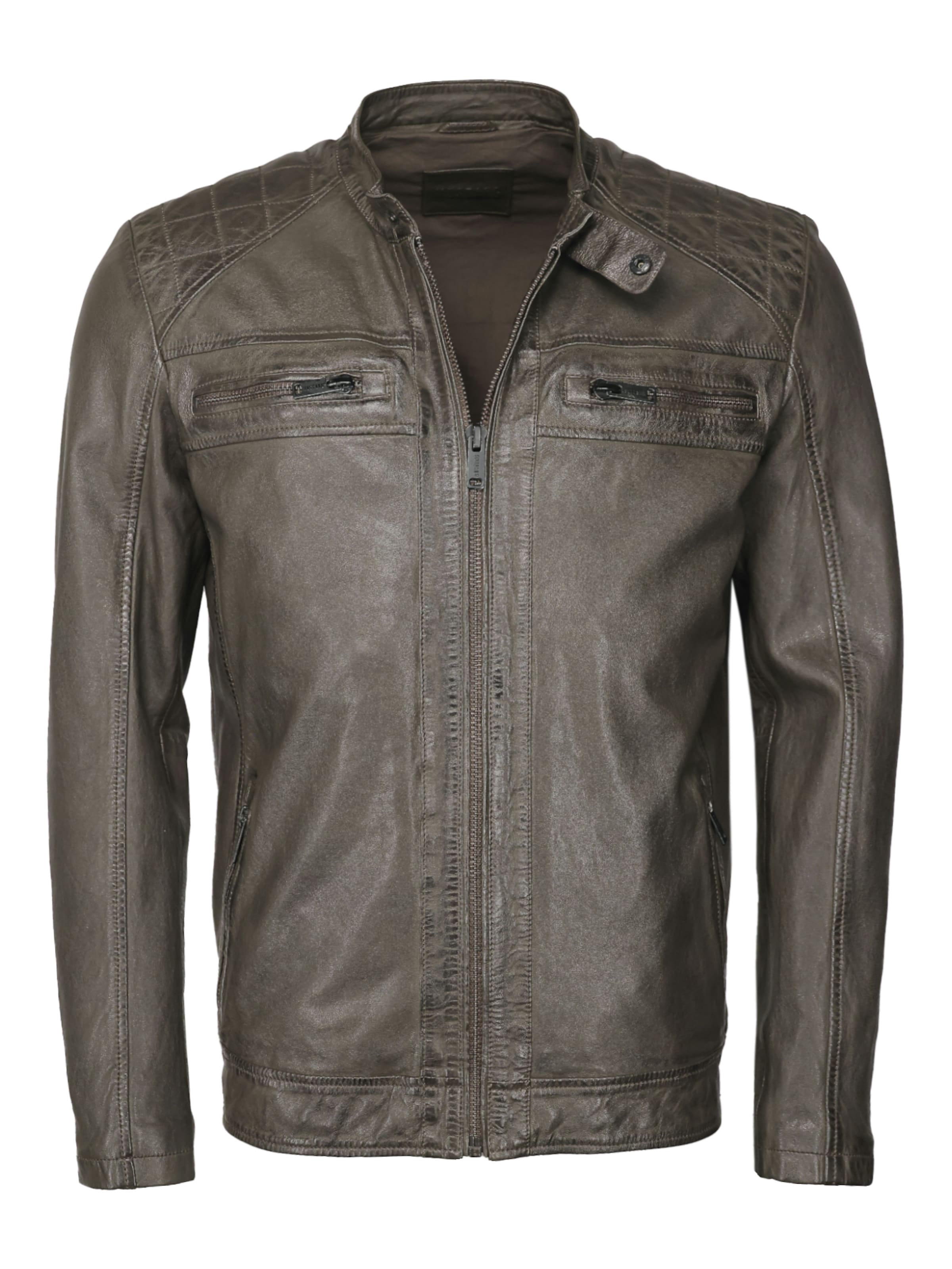 MUSTANG Between-Season Jacket in Green: front