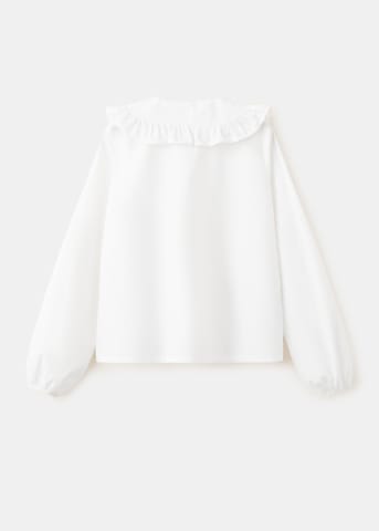 Chemisier 'CARMEN' MANGO KIDS en blanc