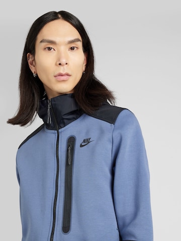 Nike Sportswear Tréning dzseki 'Tech Fleece' - kék
