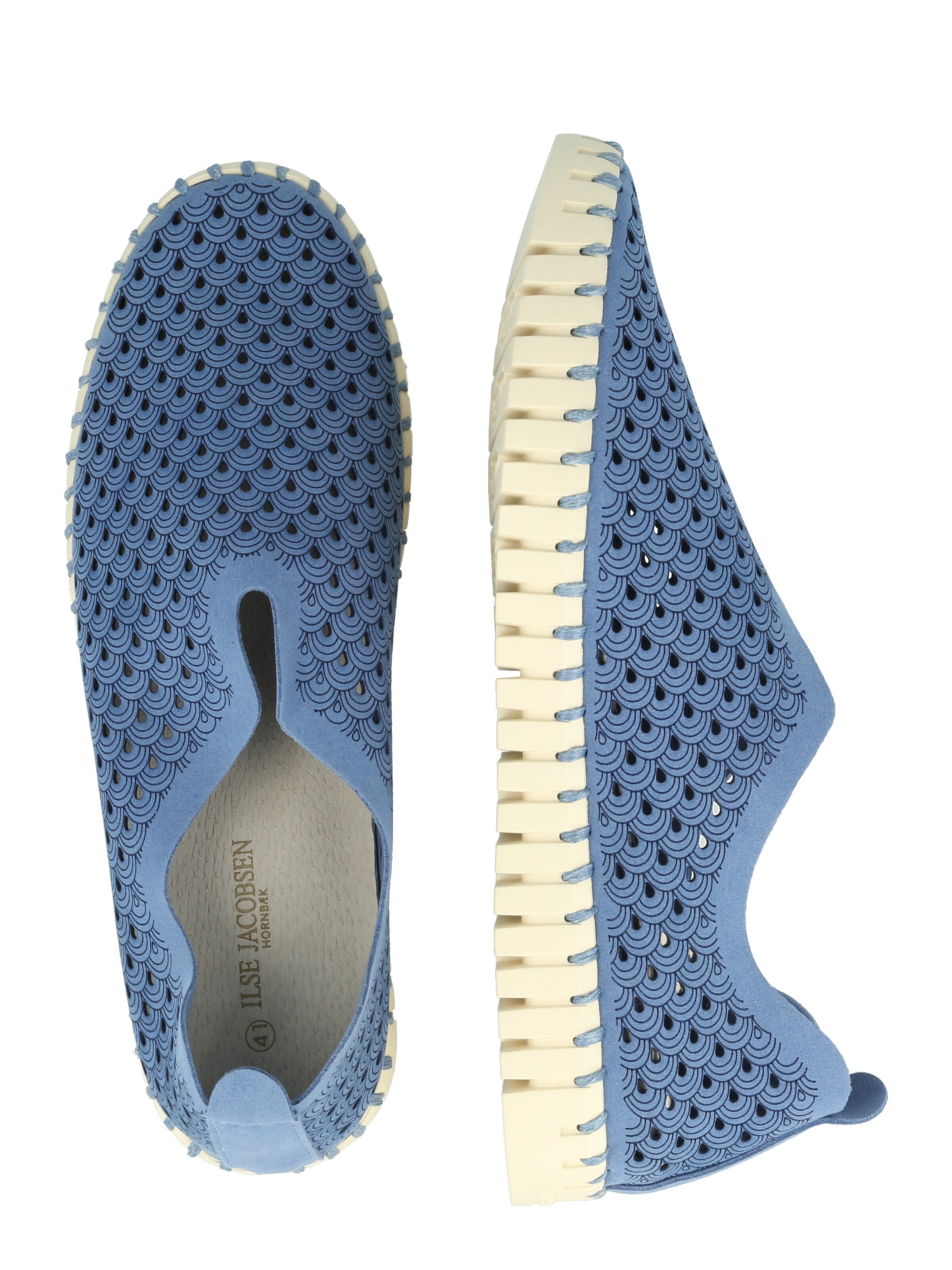 Slip on 'Tulip3275' ILSE JACOBSEN en bleu