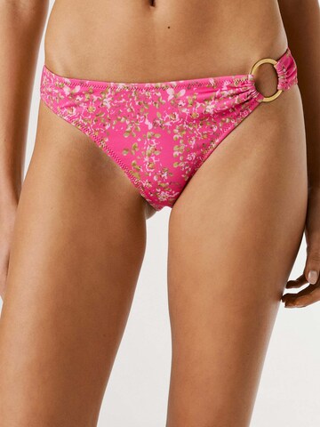 Bas de bikini 'Ditsy Asy' Pepe Jeans en rose