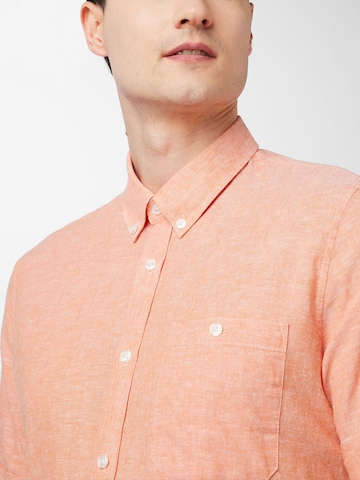 Matinique - Ajuste regular Camisa 'Trostol' en naranja