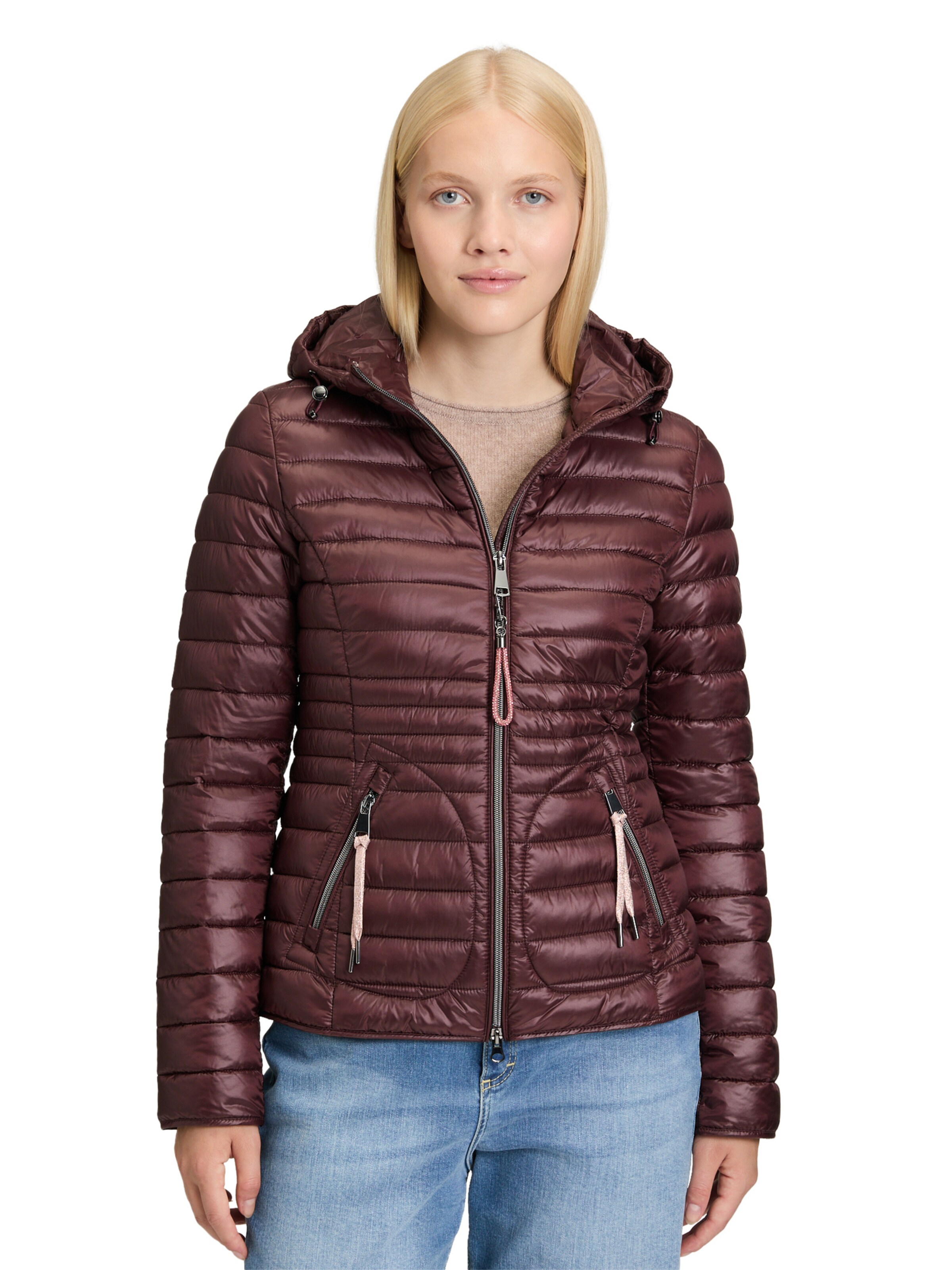 Giacca invernale di Cartoon in rosso: frontale