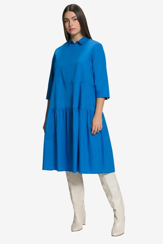 Ulla Popken Dress in Blue: front