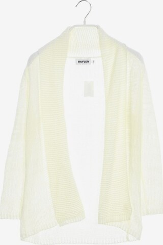 KOFLER Sweater & Cardigan in S in White: front