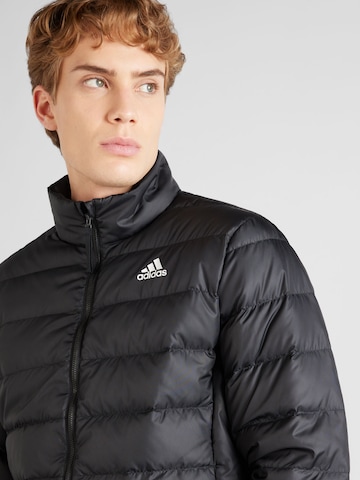 ADIDAS SPORTSWEAR Athletic Jacket 'Essentials' in Black