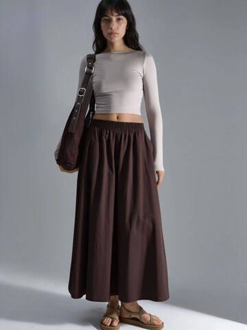 Busem Skirt in Brown