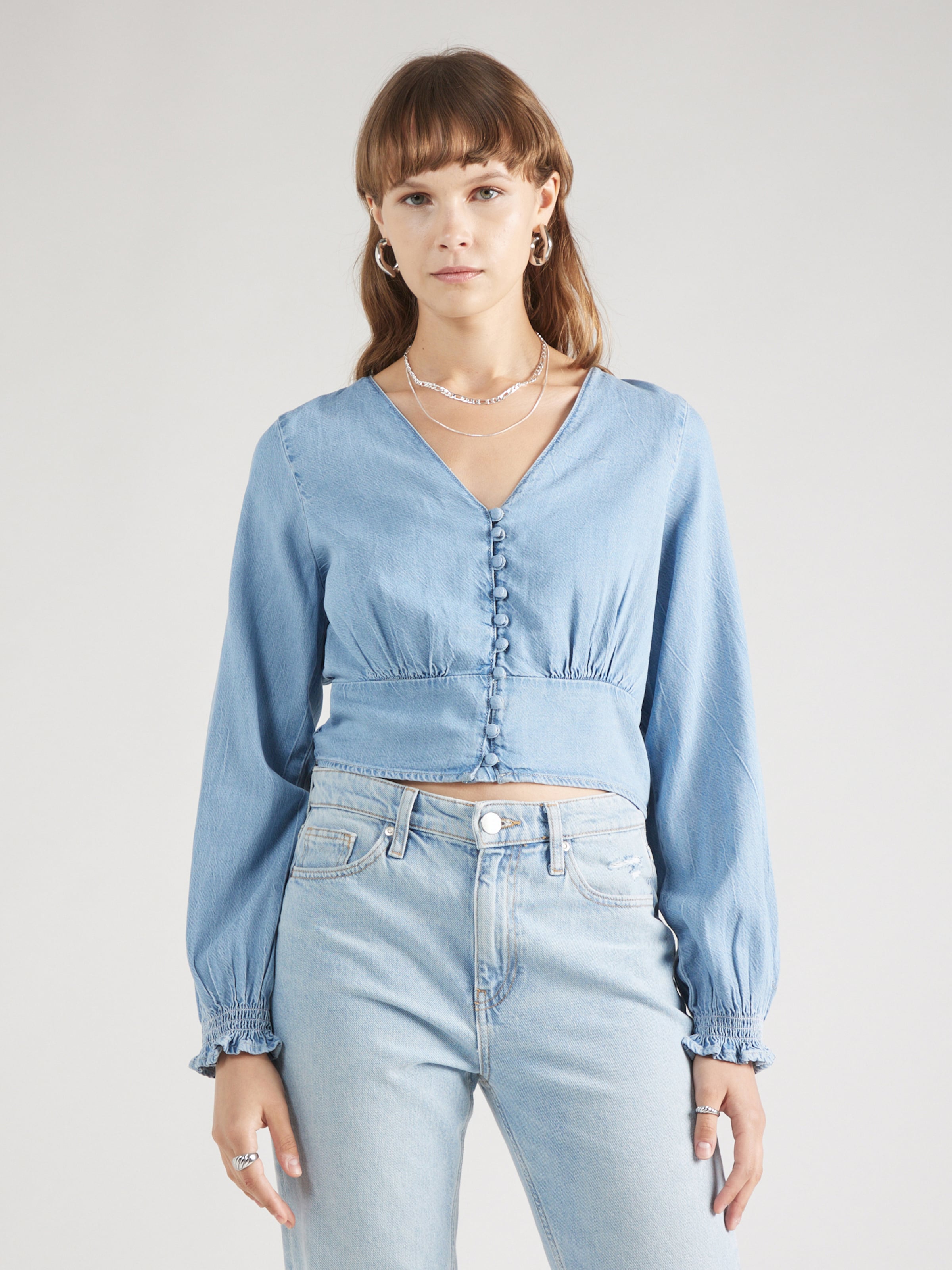 Chemisier 'Tamara Ls Blouse' LEVI'S ® en Bleu Clair | ABOUT YOU