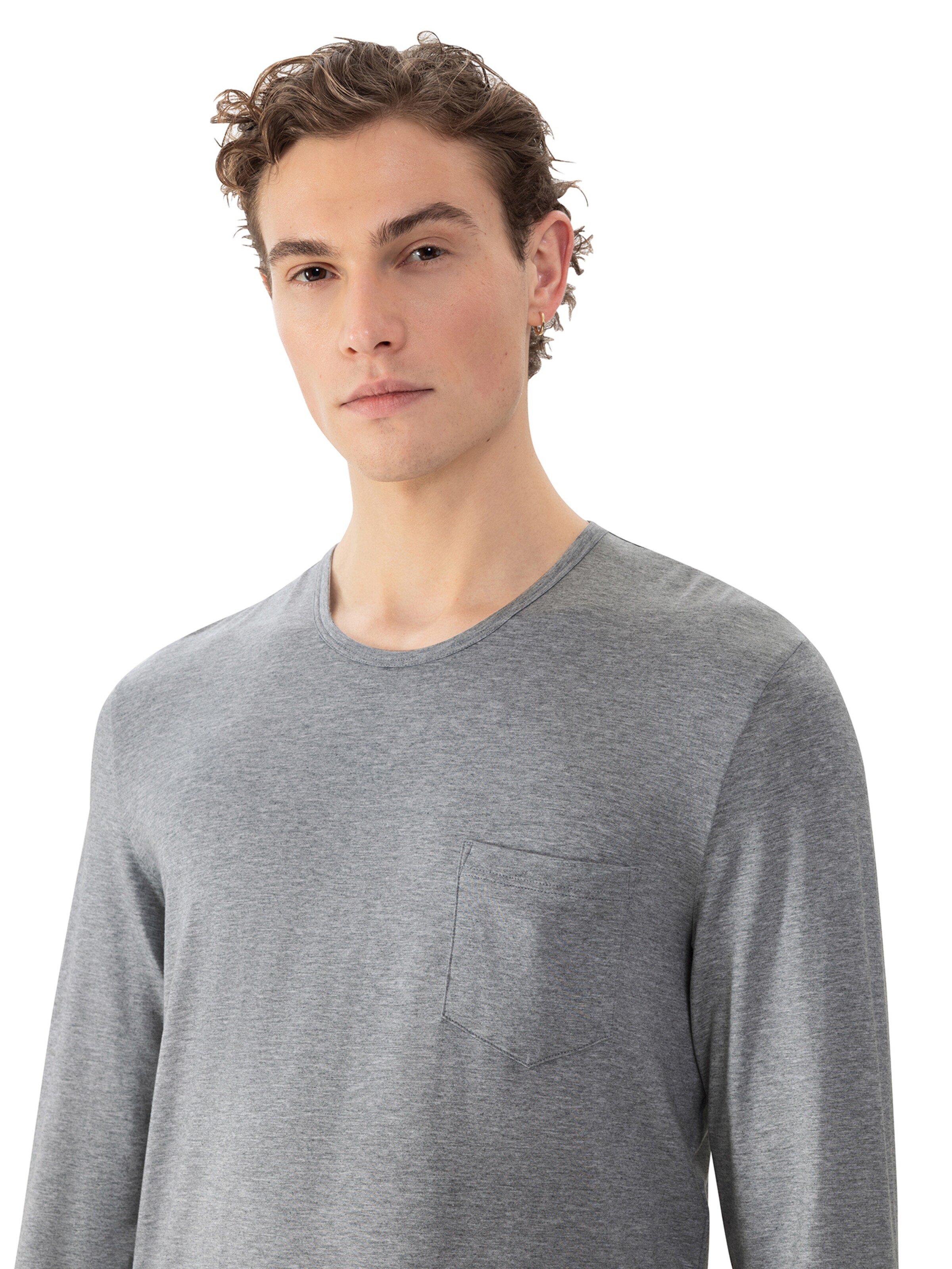 Pyjama long 'Easy Night' Mey en gris