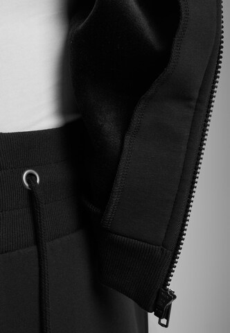 Urban Classics Sweatjacke in Schwarz