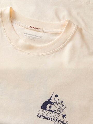 T-Shirt 'JORBELLAGIO' JACK & JONES en blanc