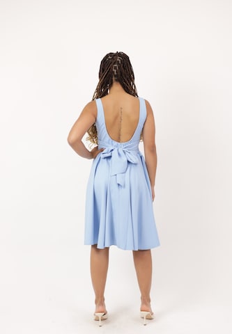 Elara Cocktailjurk in Blauw