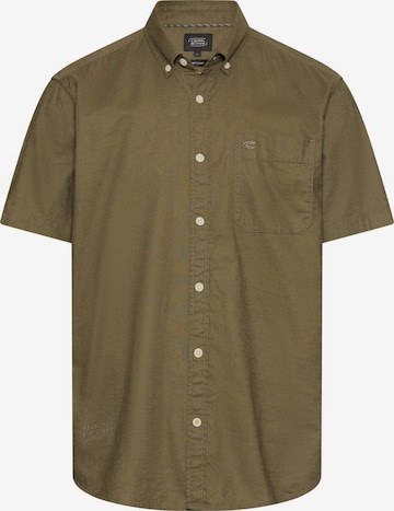 CAMEL ACTIVE Button Up Shirt in Green: front