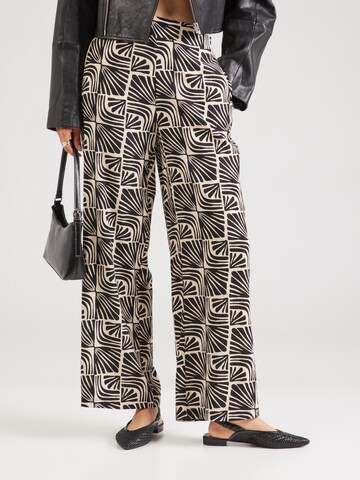 BONOBO Loosefit Broek 'MATCHPANF' in Beige: voorkant