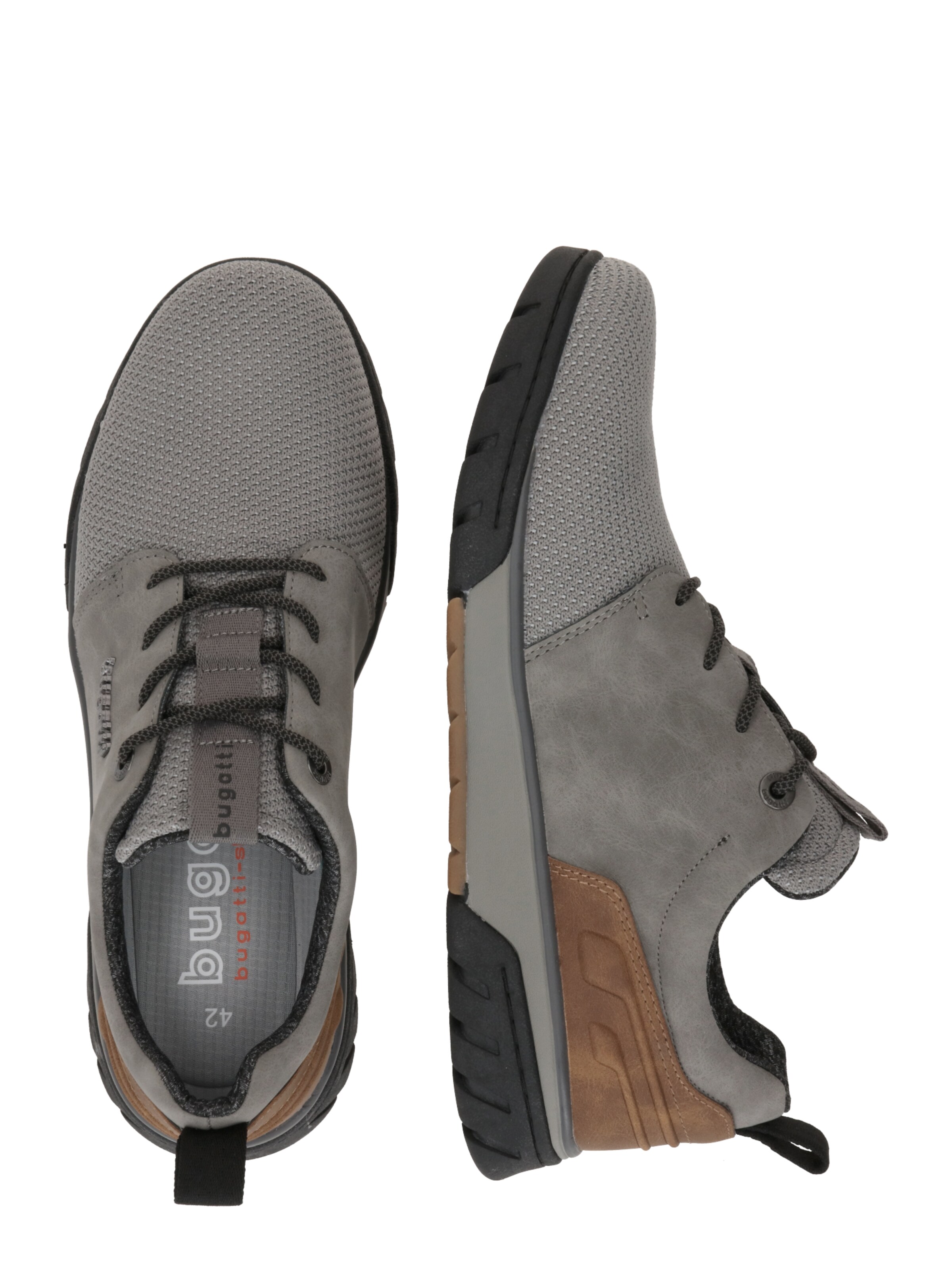 bugatti Sneaker low 'Irish' i grå
