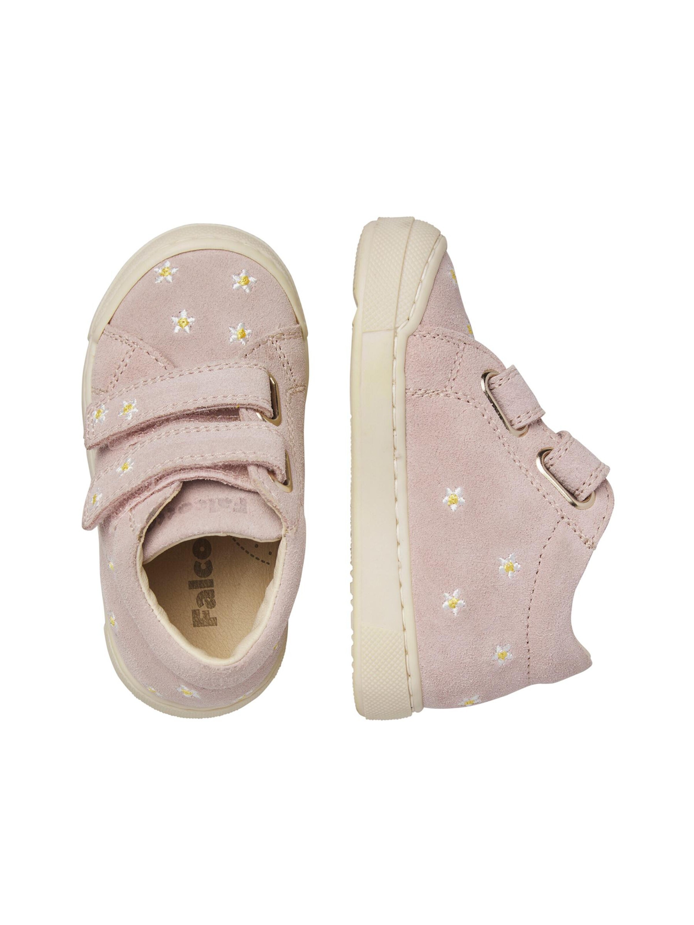 Falcotto Sneaker 'SNOPES EMBR.DAISIES VL'‌‌‌‌‌‌‌‌‌‌ in Pink