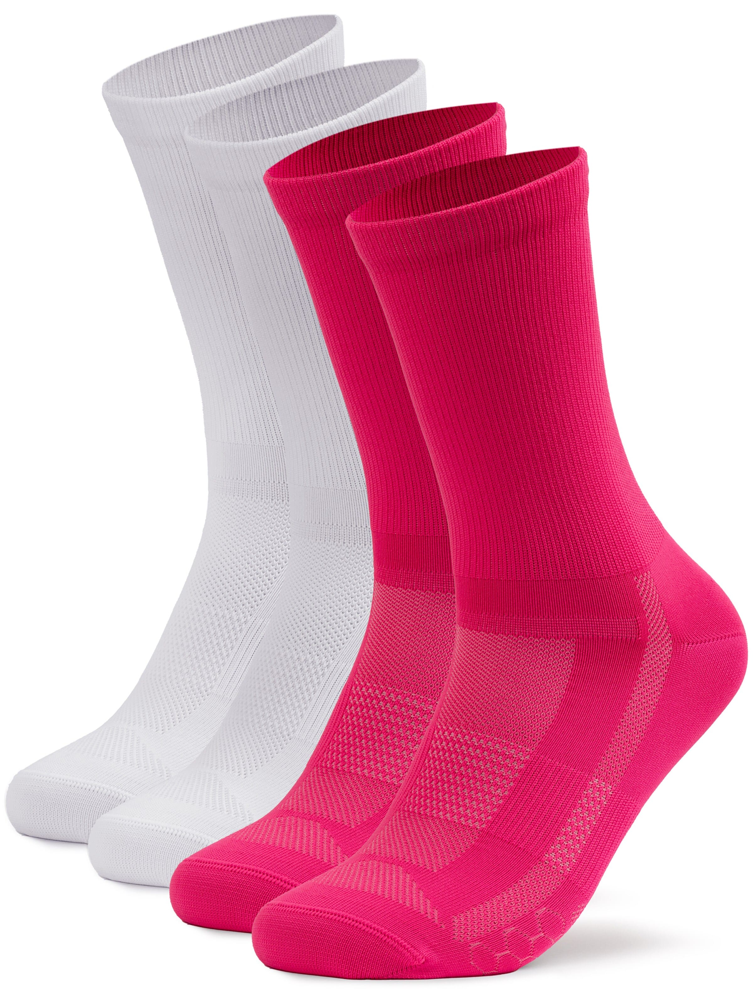 Occulto Athletic Socks 'Rennrad' in White: front