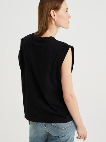 T-shirt WE Fashion en noir