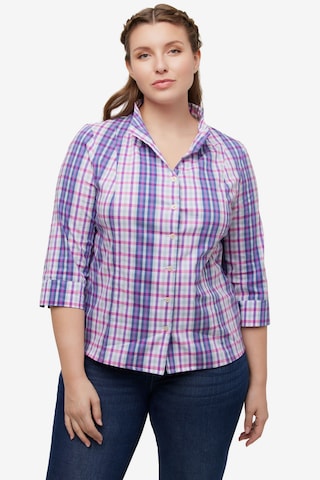 Ulla Popken Blouse in Purple: front