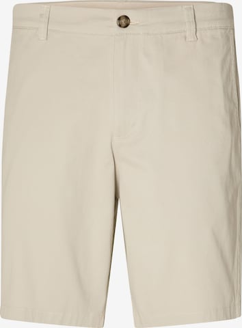 Pantaloni chino 'BILL' di SELECTED HOMME in beige: frontale