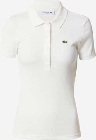 LACOSTE Poloshirt in Weiß: predná strana