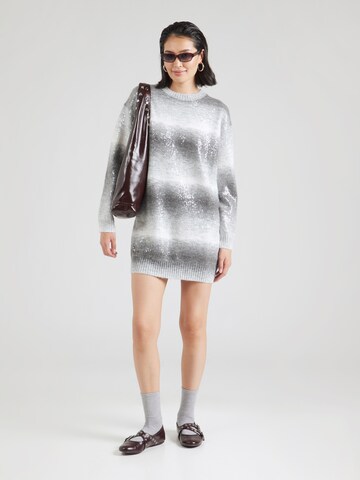 PATRIZIA PEPE Knitted dress 'ABITO' in Grey